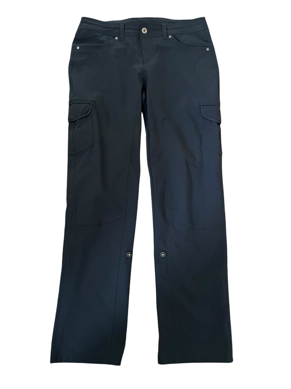 KUHL Freeflex Roll-Up Hiking Pants Koal Size 8 Reg 6326 Cargo Convertible - Picture 4 of 16